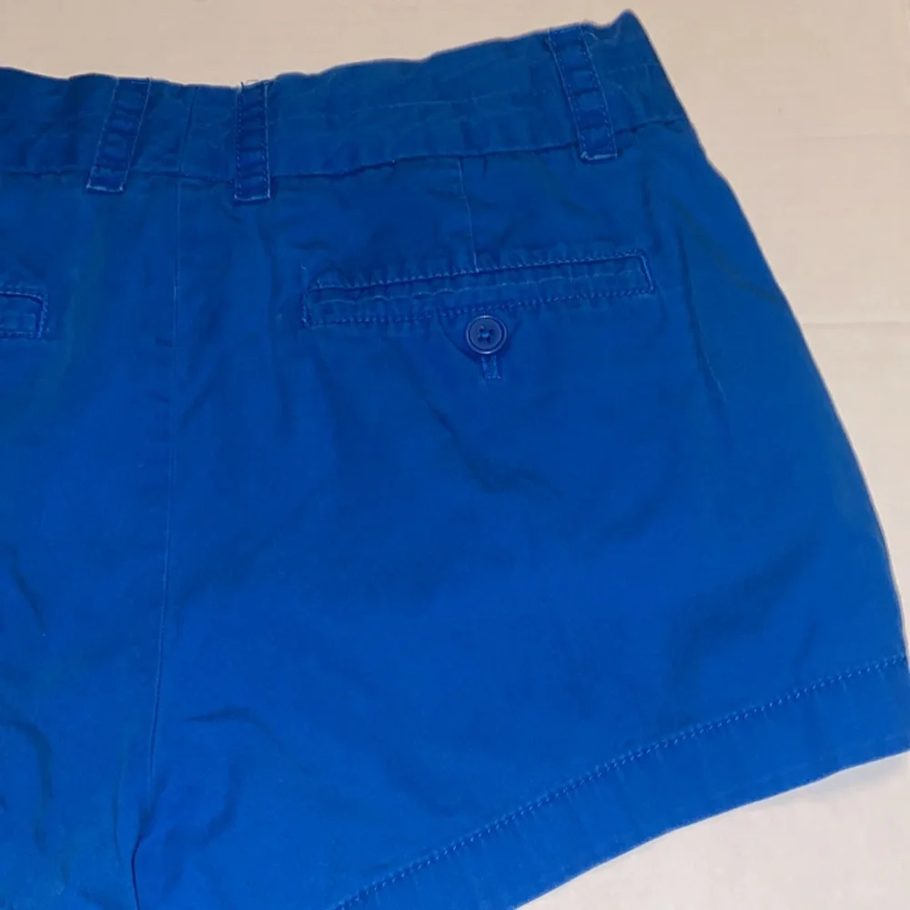 Blue J. Crew Chino shorts size 6